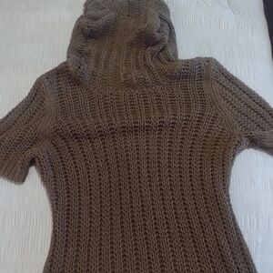 Ann Taylor Loft Cowl Neck Short Sleeve Sweater